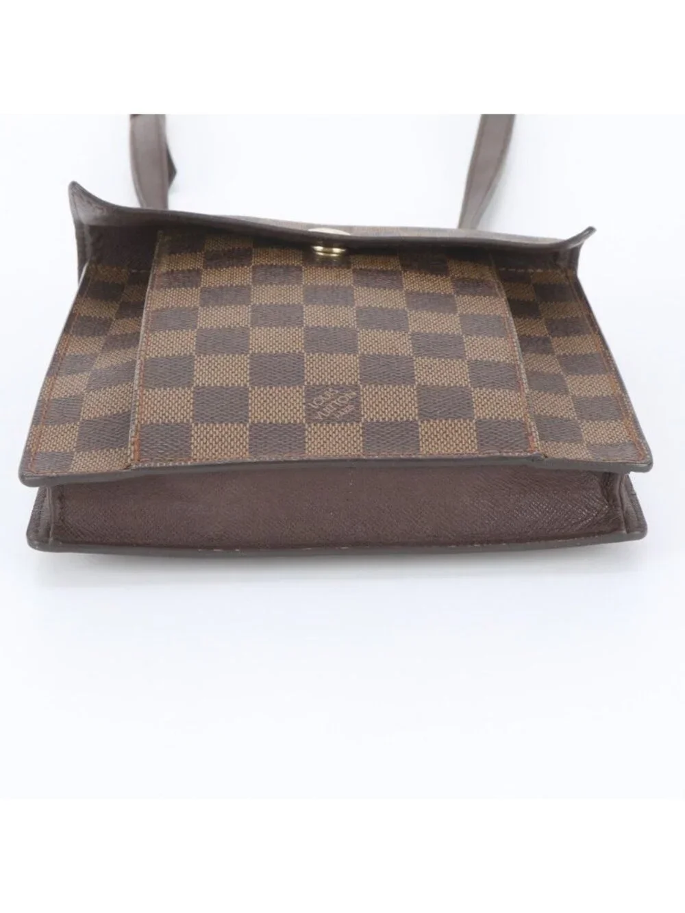 Louis Vuitton Damier Pimlico Leather Shoulder Bag
